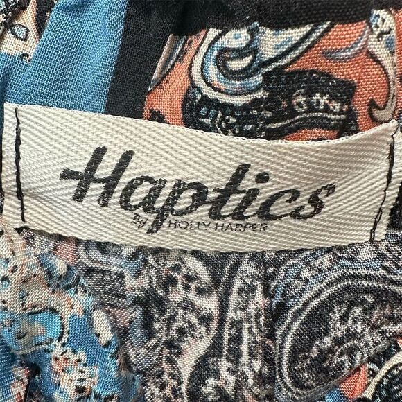 NWOT Haptics by Holly‎ Harp Boutique Women's Paisley Floral Romper Small - Picture 3 of 5